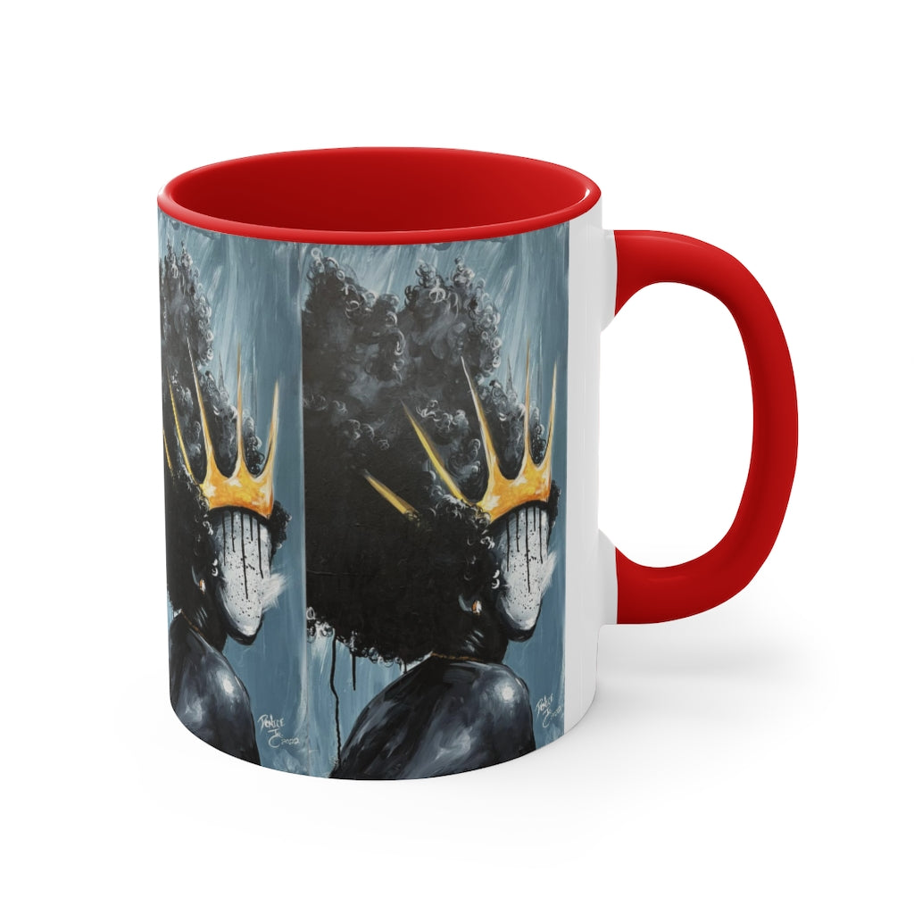 Naturally Queen XXV Accent Coffee Mug, 11oz