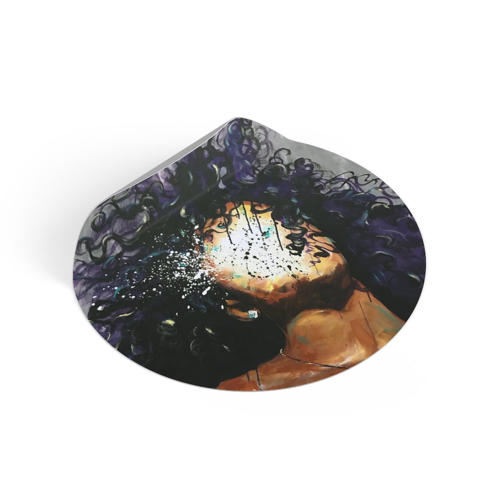 Naturally XXXVII Round Vinyl Stickers