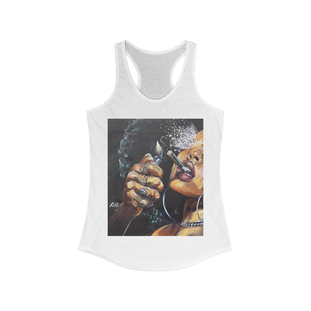 Naturally Dope III Women's Ideal Racerback Tank