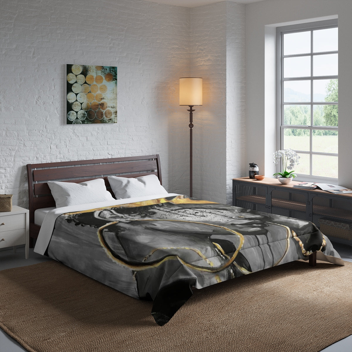 Naturally Queen X Comforter