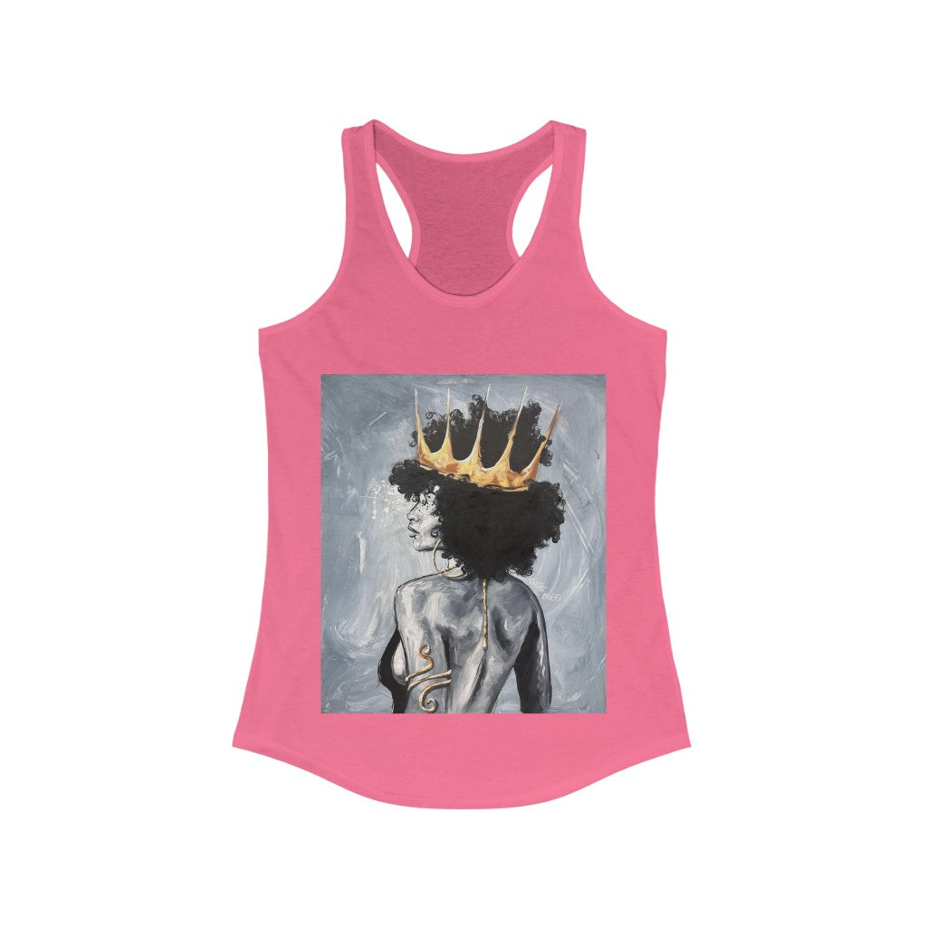 Naturally Queen XXII Women's Ideal Racerback Tank
