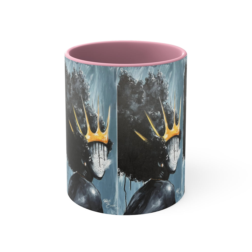 Naturally Queen XXV Accent Coffee Mug, 11oz