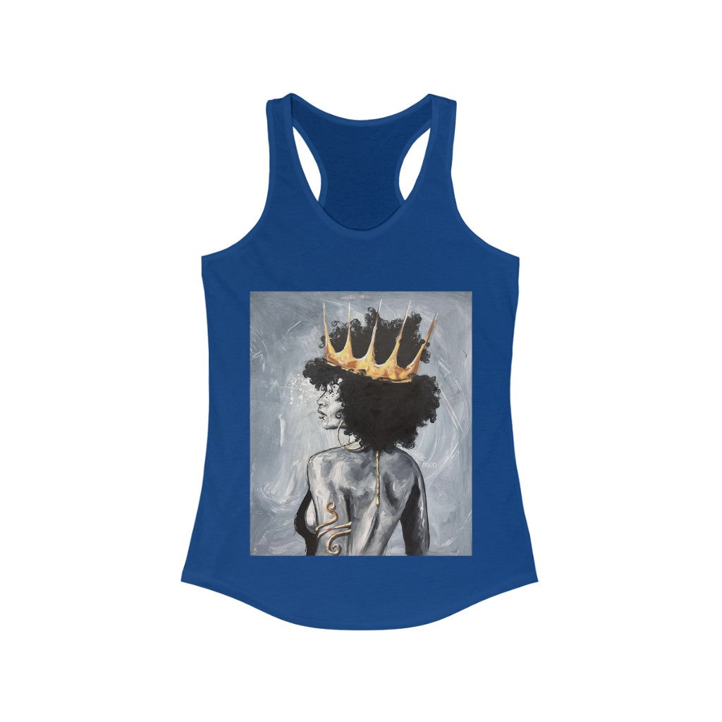 Naturally Queen XXII Women's Ideal Racerback Tank