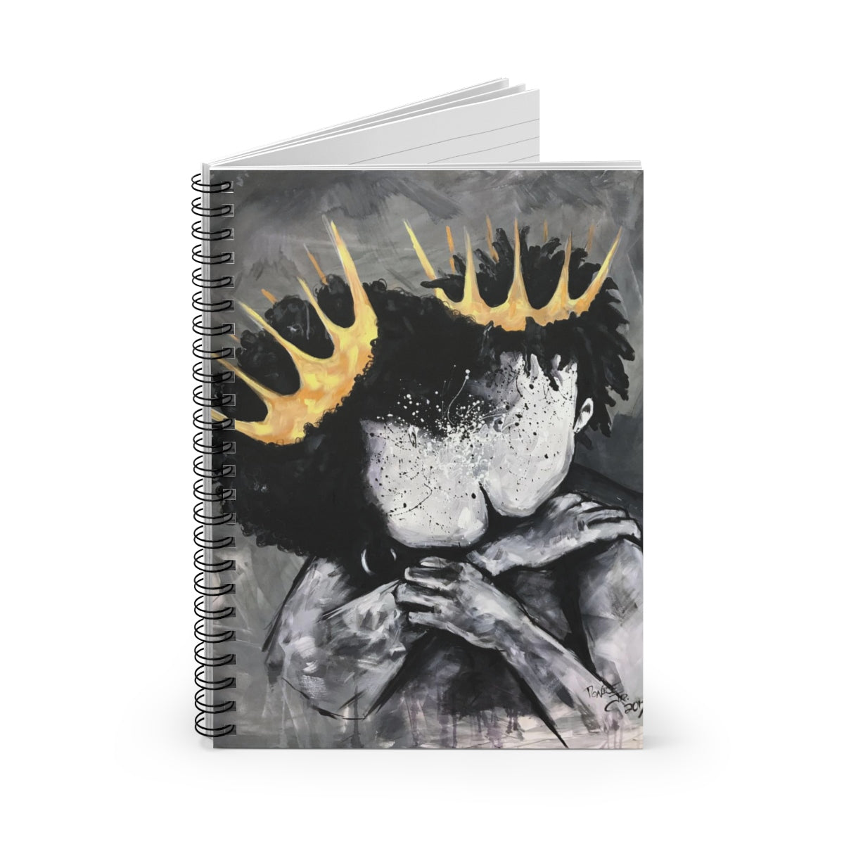 Naturally Royalty Spiral Notebook - Ruled Line