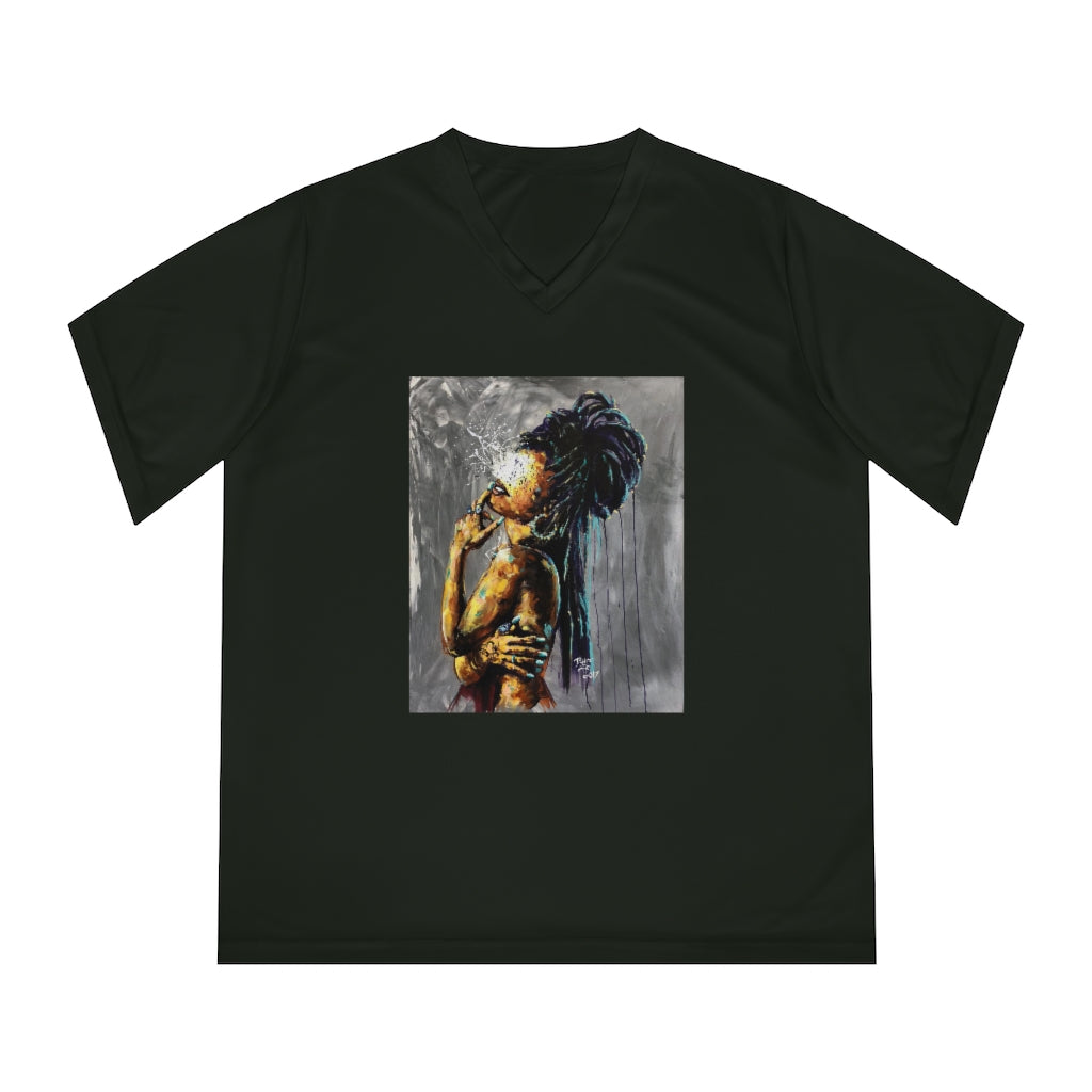 Naturally LVIII Women's Performance V-Neck T-Shirt