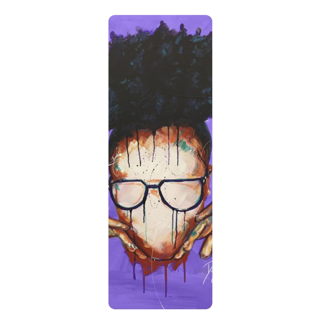 Naturally VIII PURPLE Rubber Yoga Mat