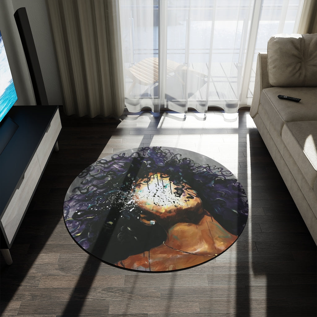 Naturally XXXVII Round Rug