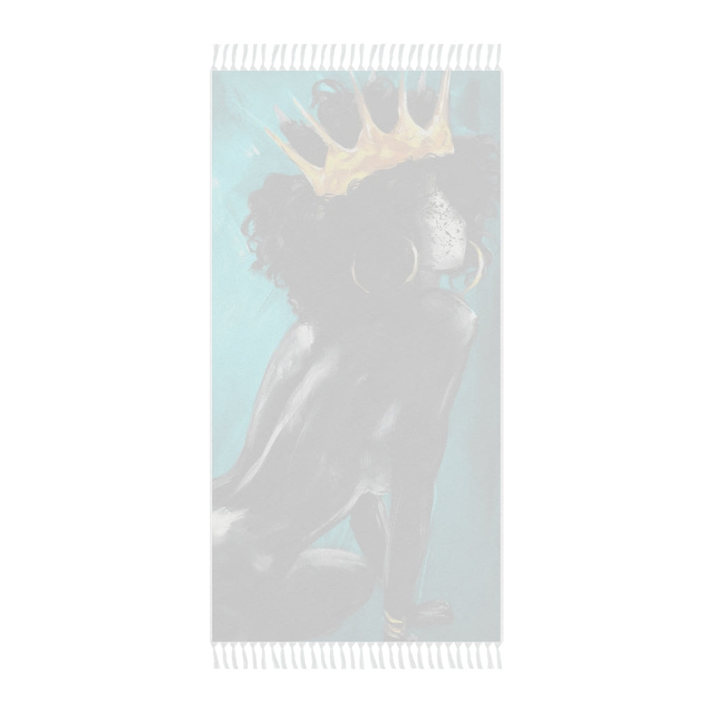 Naturally Queen VIII TEAL Boho Beach Cloth