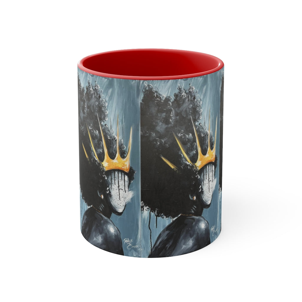 Naturally Queen XXV Accent Coffee Mug, 11oz