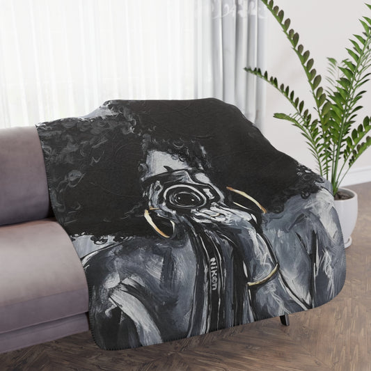 Naturally Nina Tan Sherpa Blanket