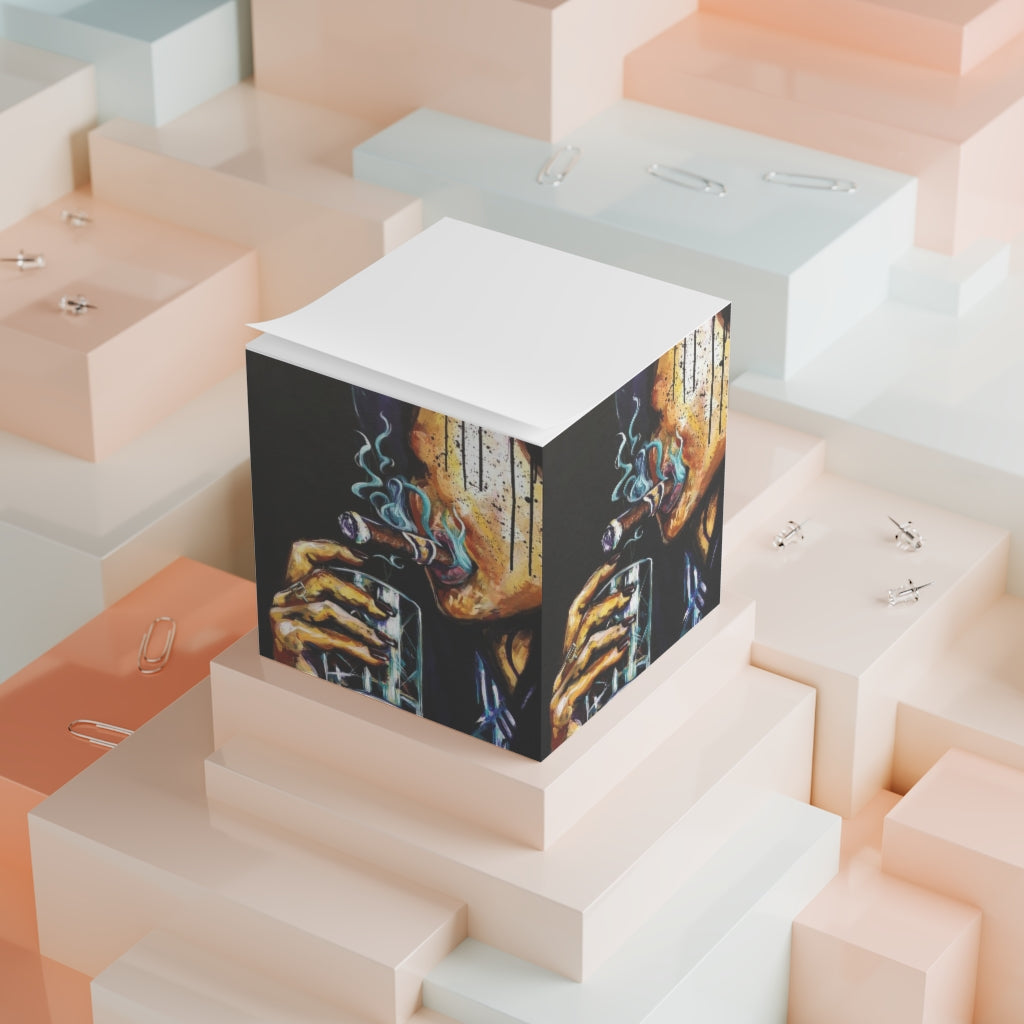 Naturally Bourbon Note Cube