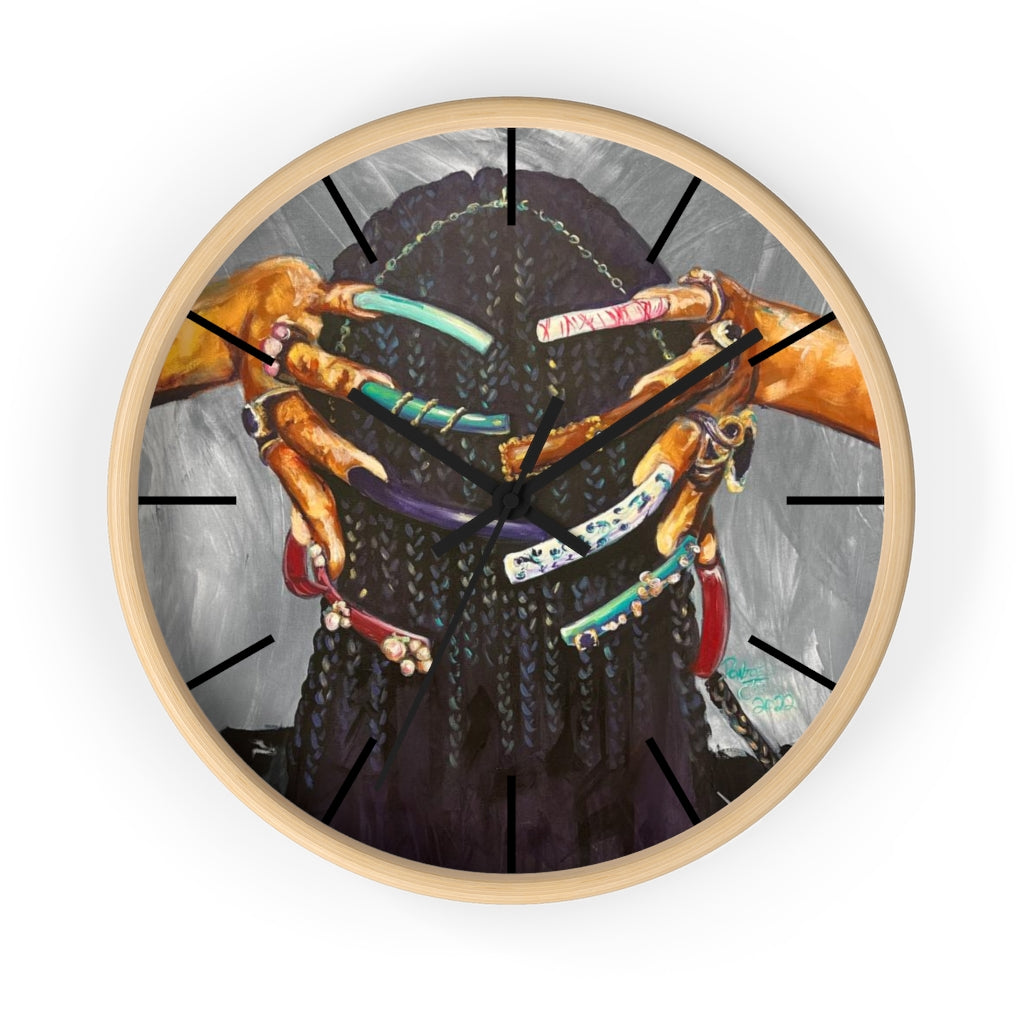 Naturally The Culture I Wall clock