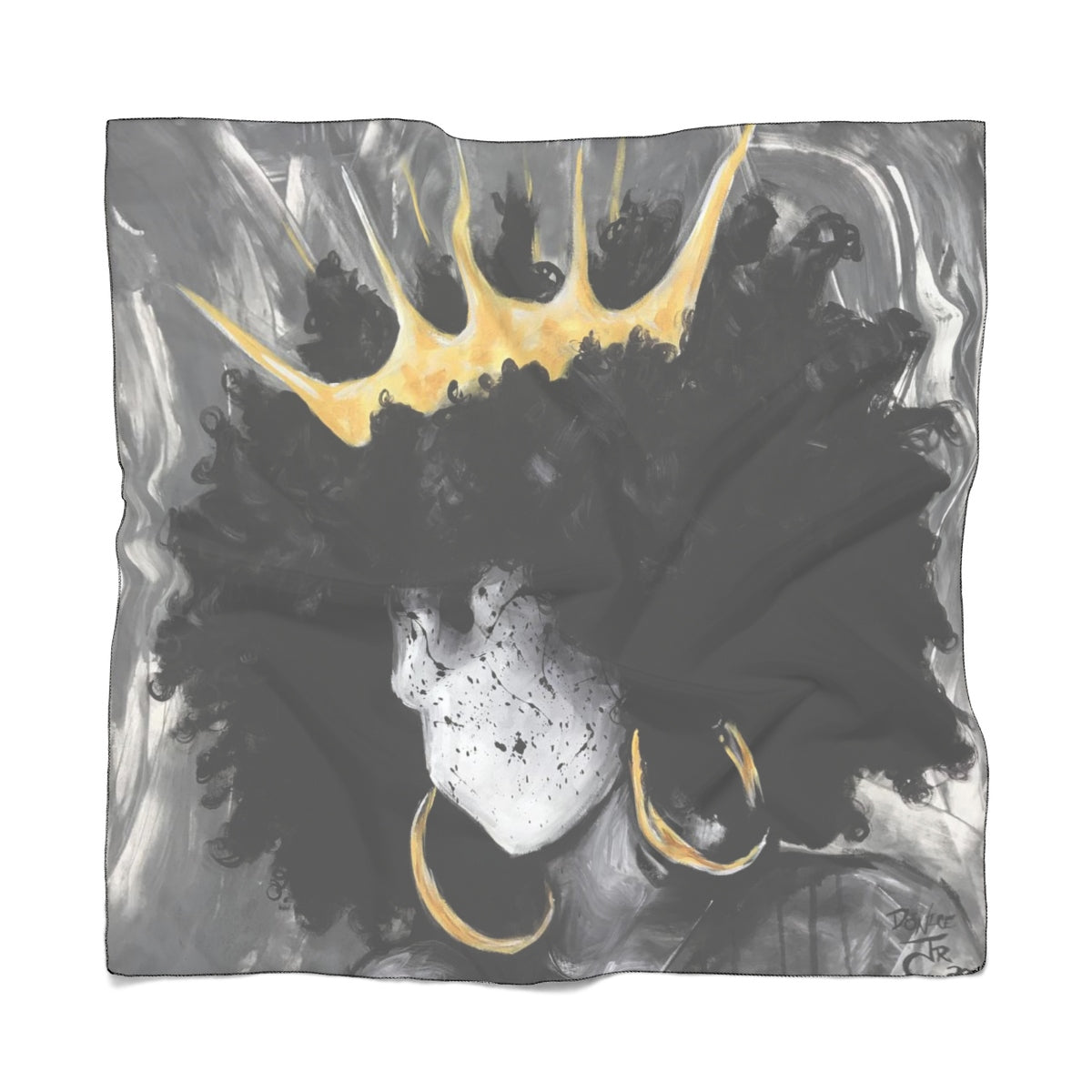 Naturally Queen III Poly Scarf