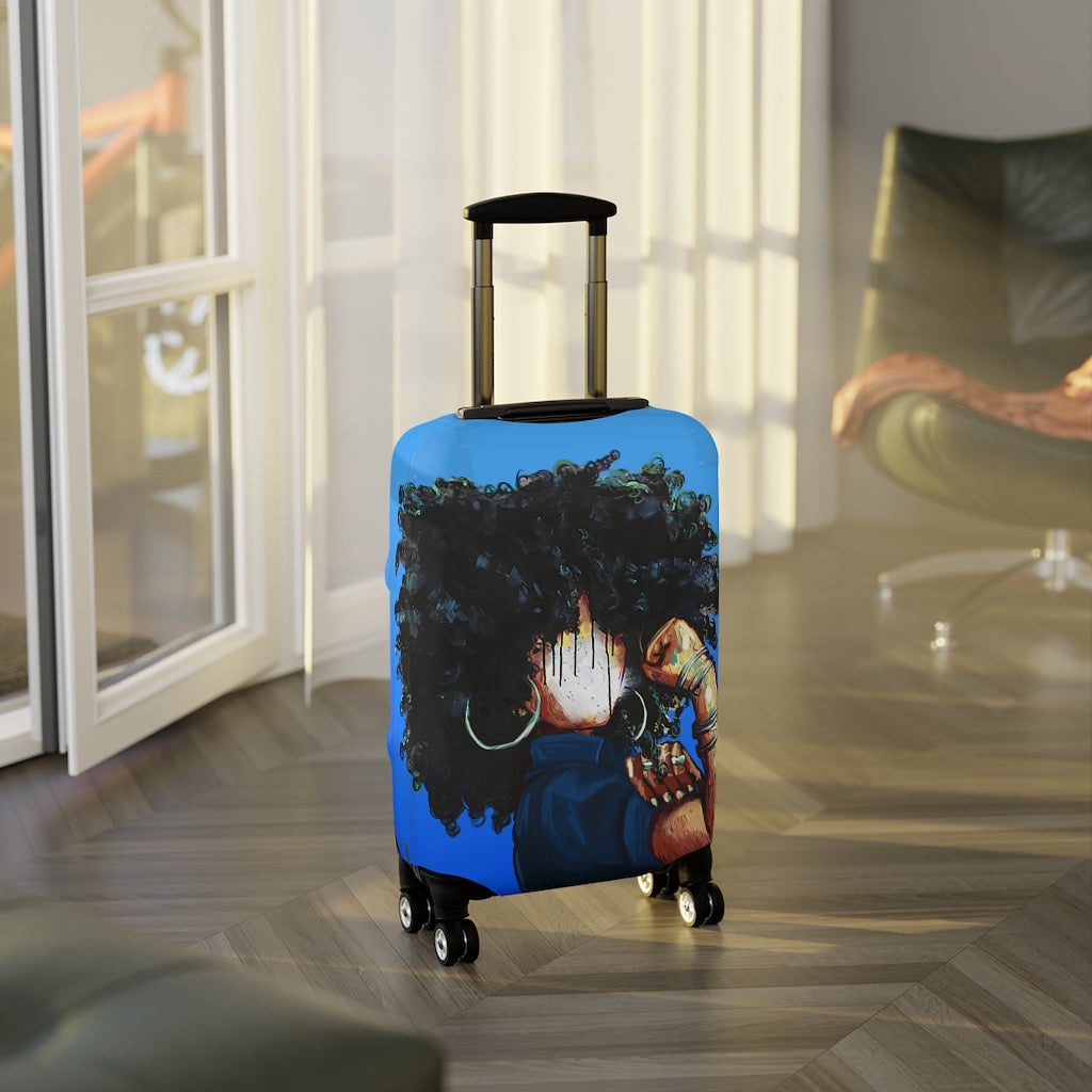 Naturally the Riveter BLUE Luggage Cover