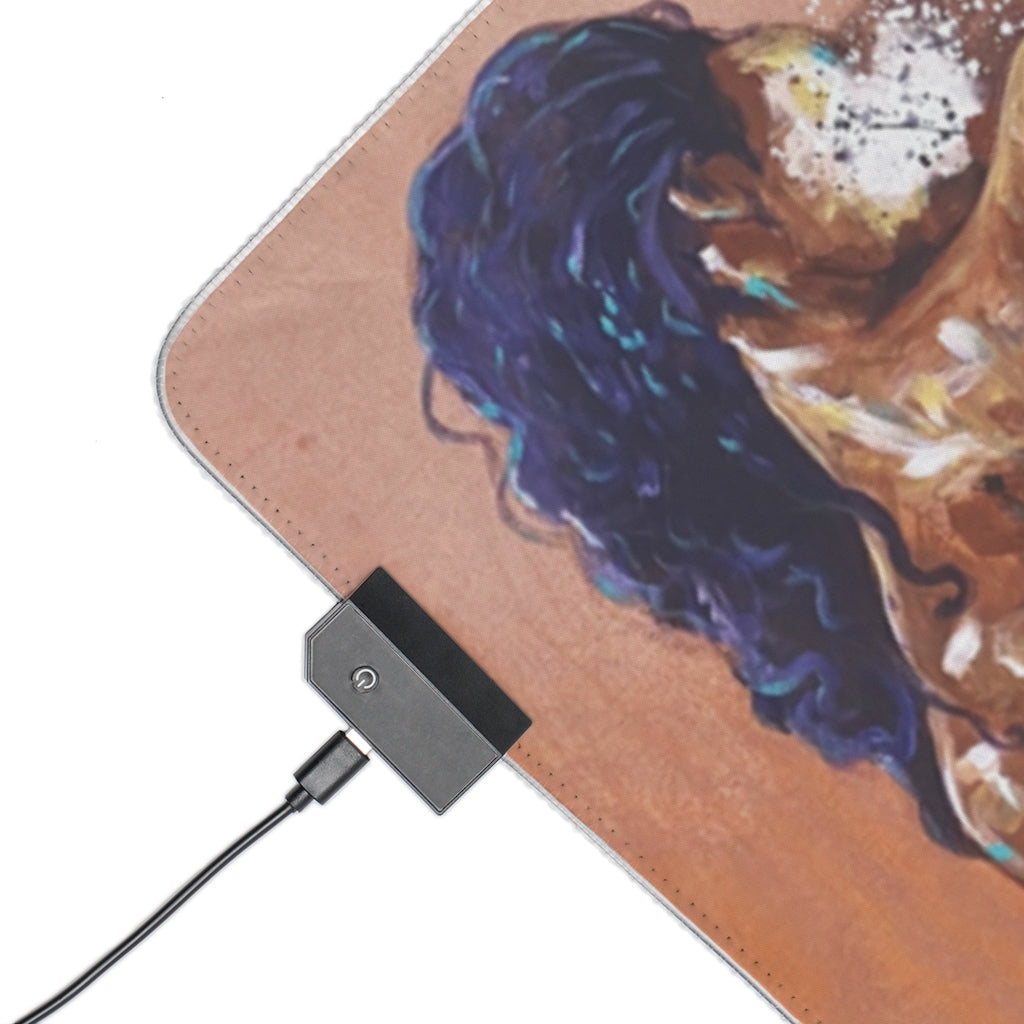 Naturally Nude II LED Gaming Mouse Pad