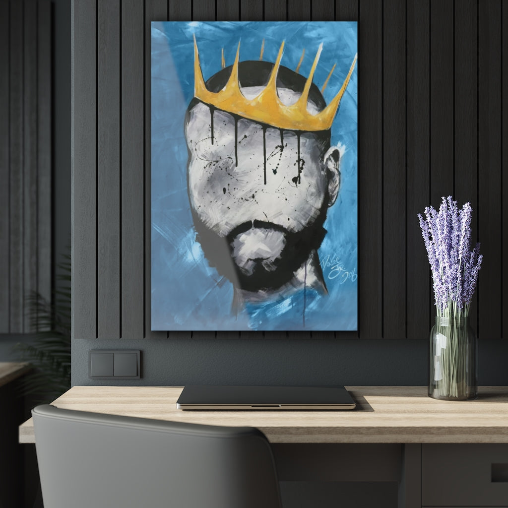 Naturally King Blue Acrylic Prints (French Cleat Hanging)
