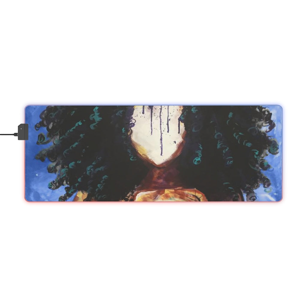 Naturally I BLUE LED Gaming Mouse Pad