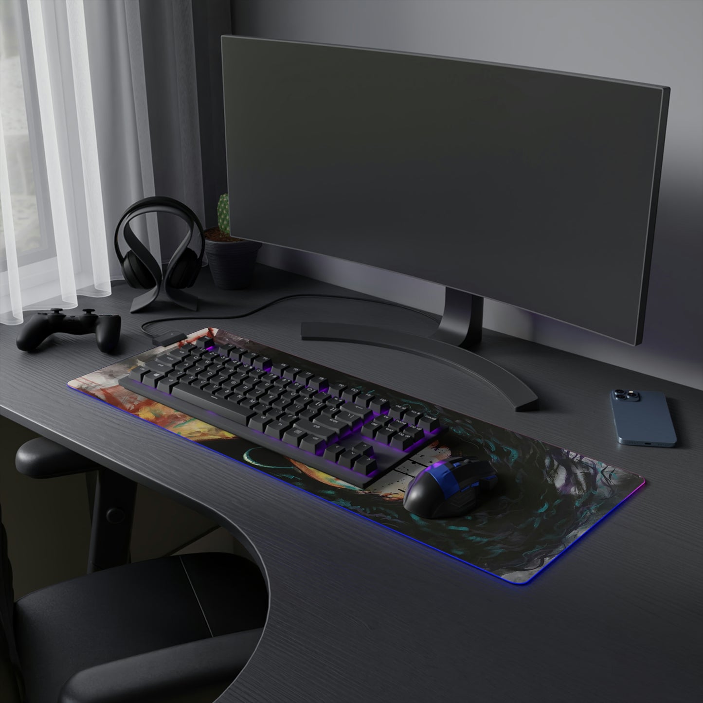 Naturally VI LED Gaming Mouse Pad
