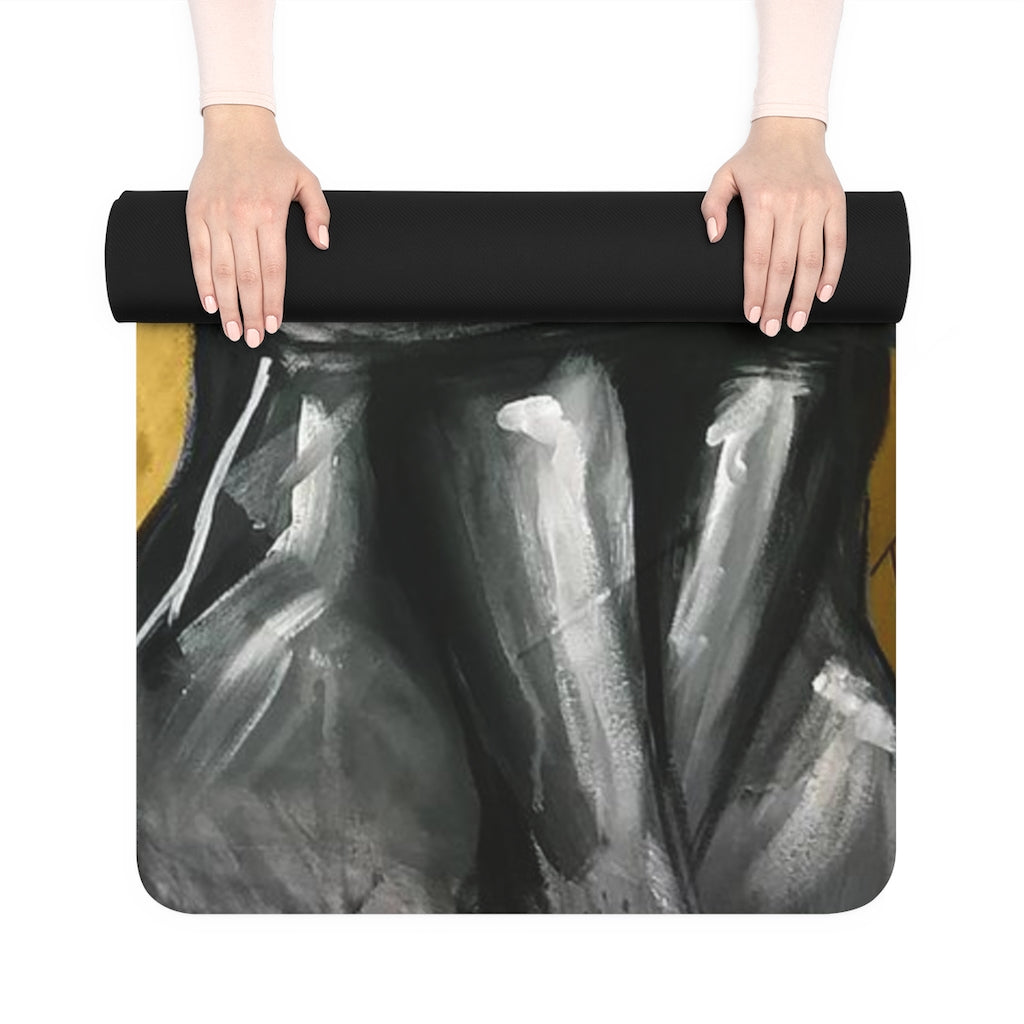 Naturally Queen IX GOLD Rubber Yoga Mat