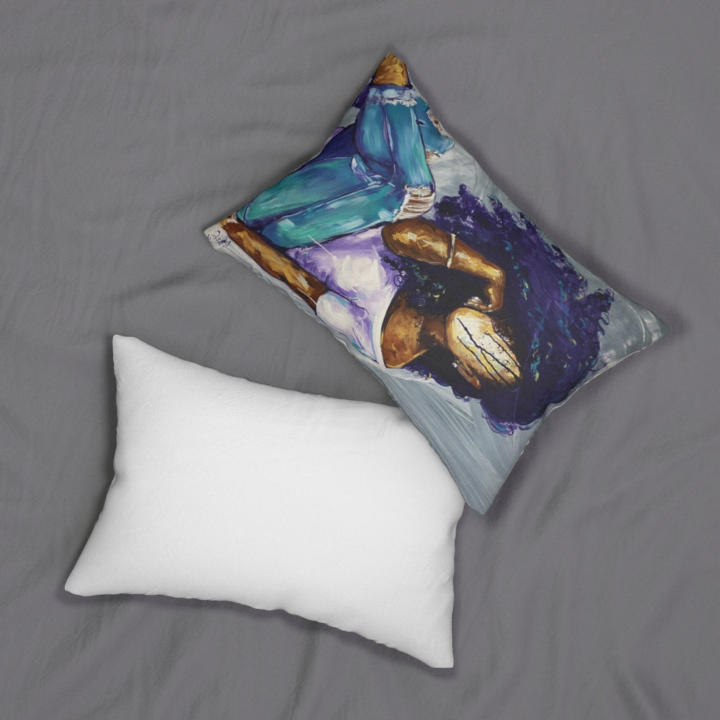 Naturally Dr. Dre Spun Polyester Lumbar Pillow