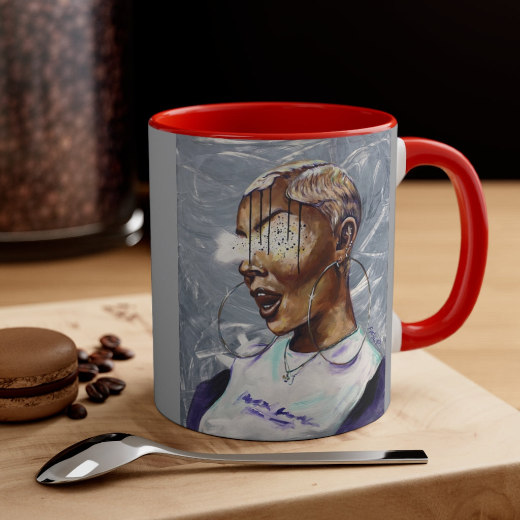 Naturally Jastanae Accent Coffee Mug, 11oz