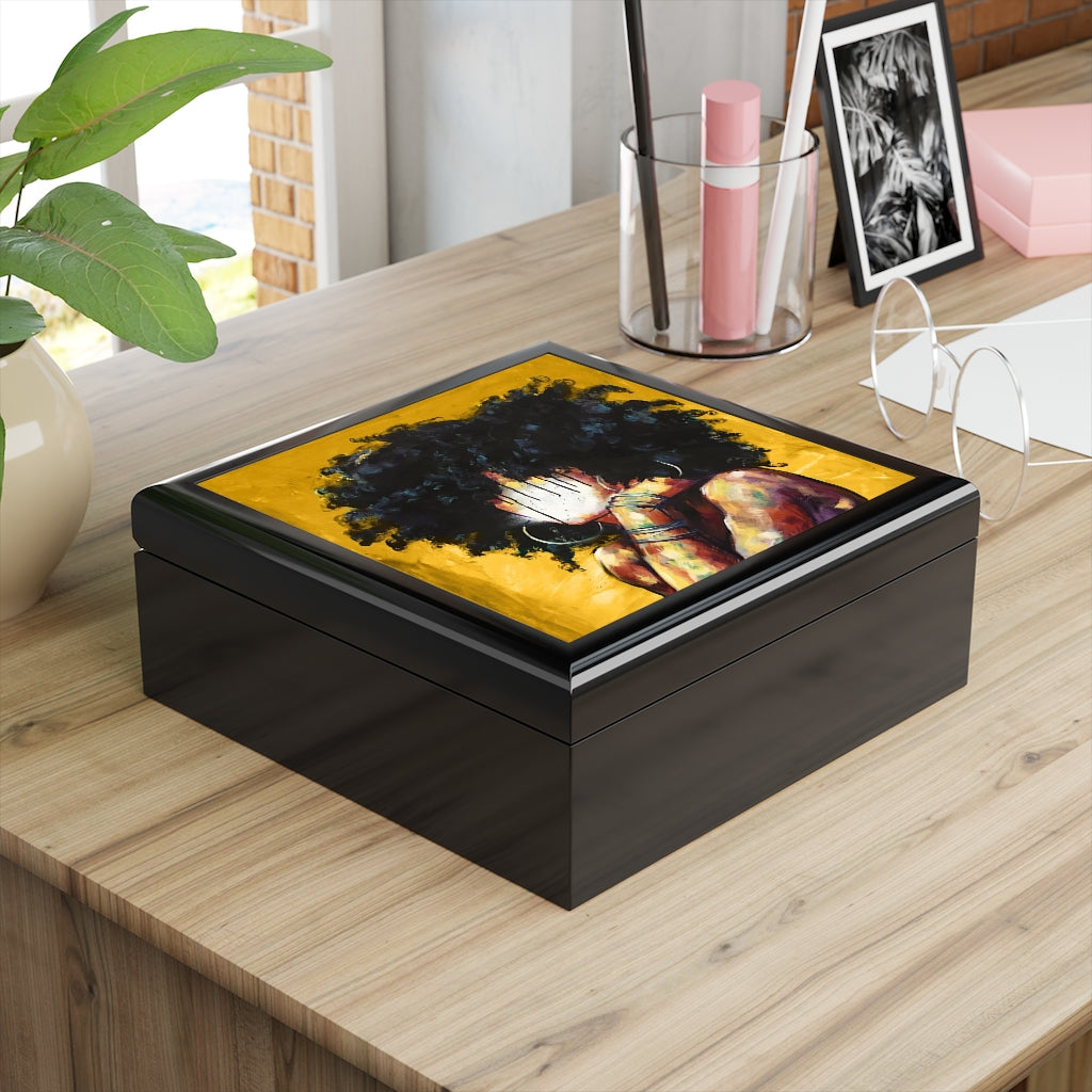 Naturally II GOLD Jewelry Box