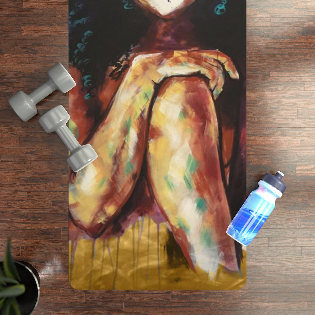 Naturally I GOLD Rubber Yoga Mat