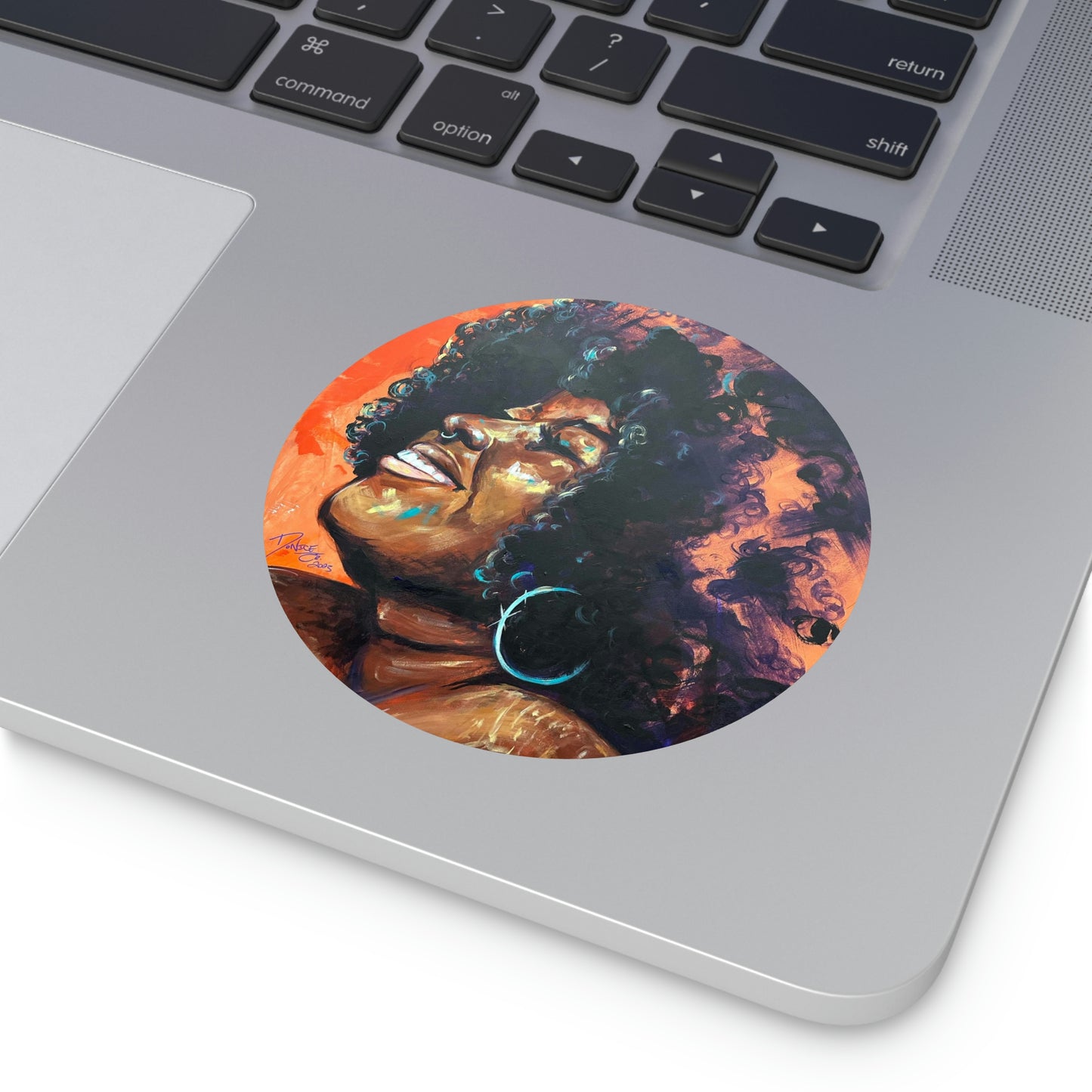 Naturally Stephanie Round Vinyl Stickers