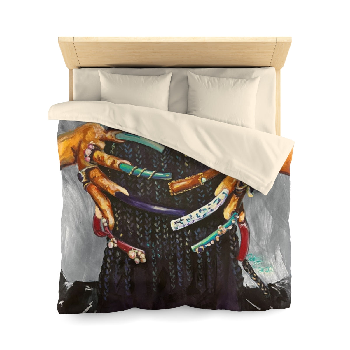 Naturally the Culture I Microfiber Duvet Cover