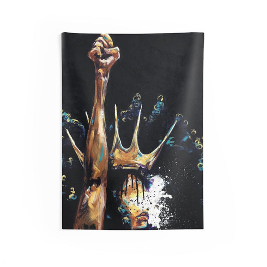 Naturally Queen Badu Indoor Wall Tapestries