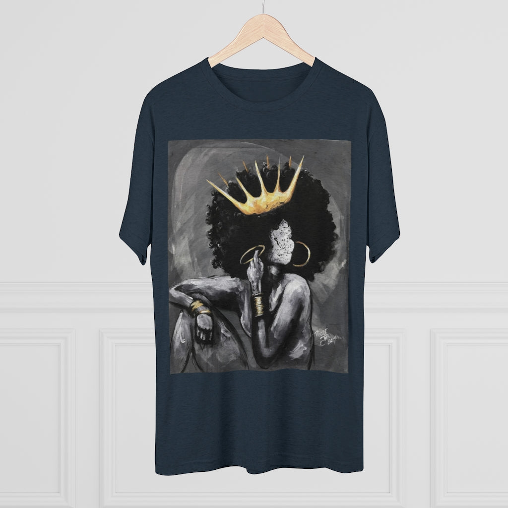 Naturally Queen VI Unisex Tri-Blend Crew Tee