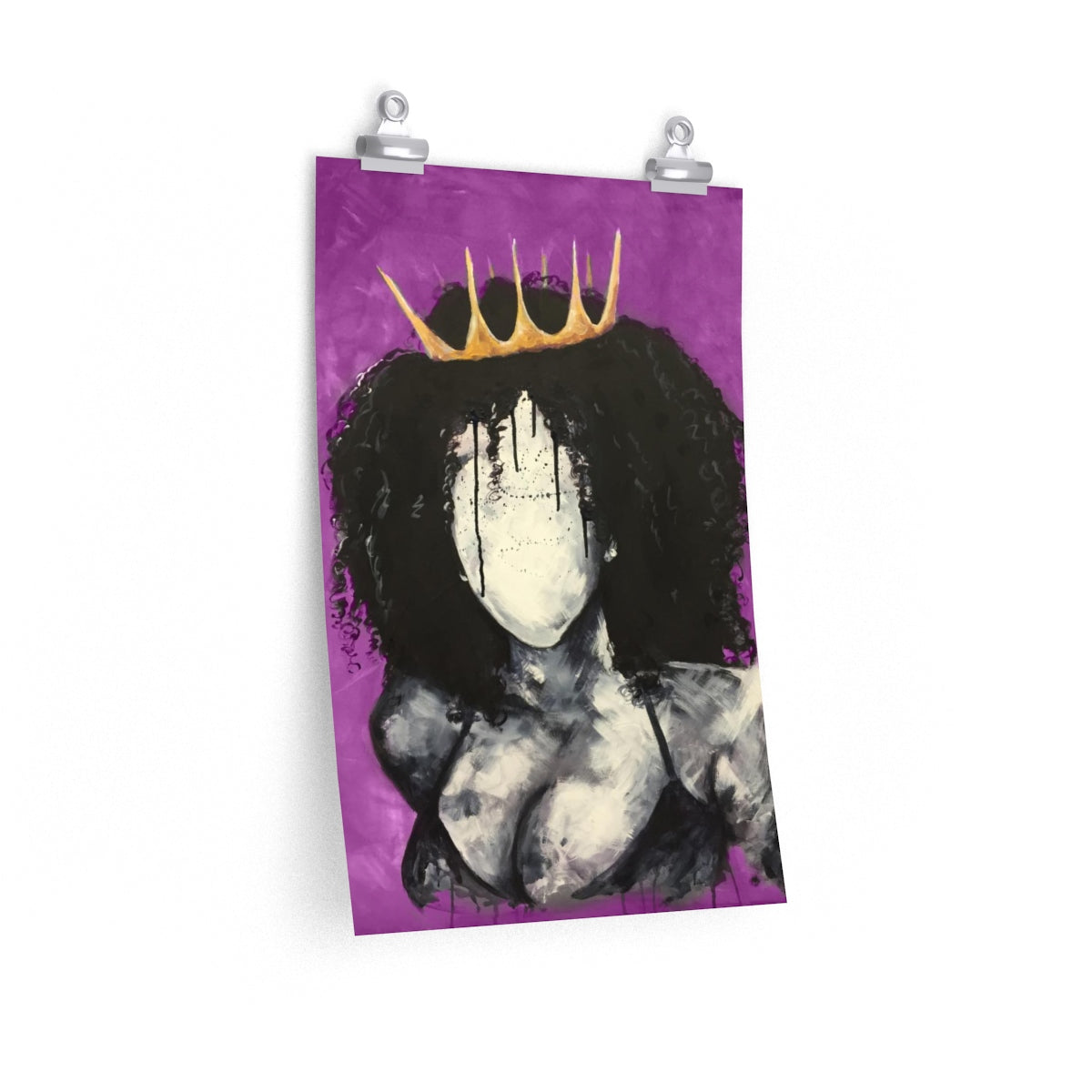 Naturally Queen PINK Premium Matte vertical posters