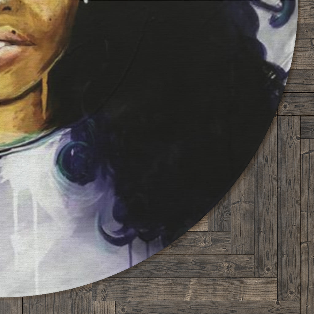 Naturally SZA Round Rug