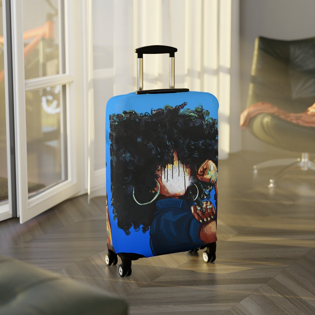Naturally the Riveter BLUE Luggage Cover