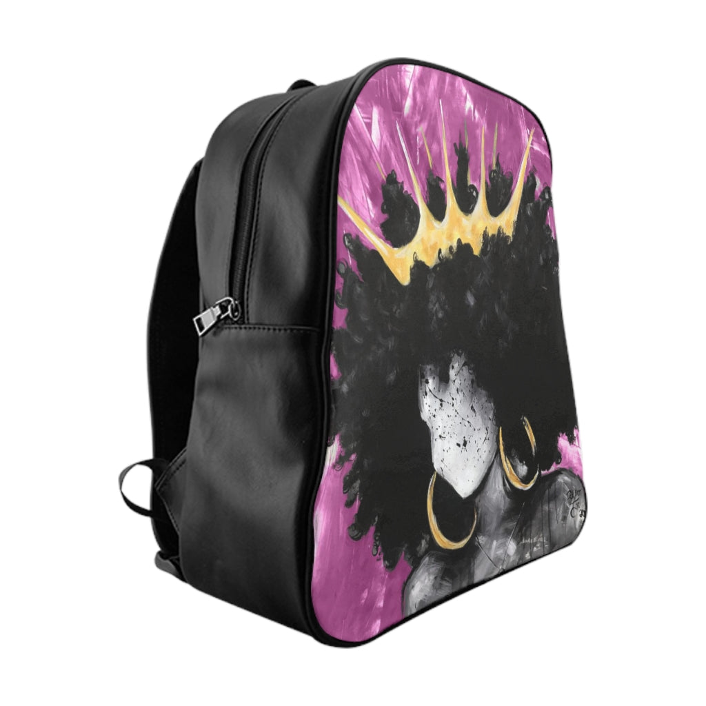 Naturally Queen III PINK School Backpack