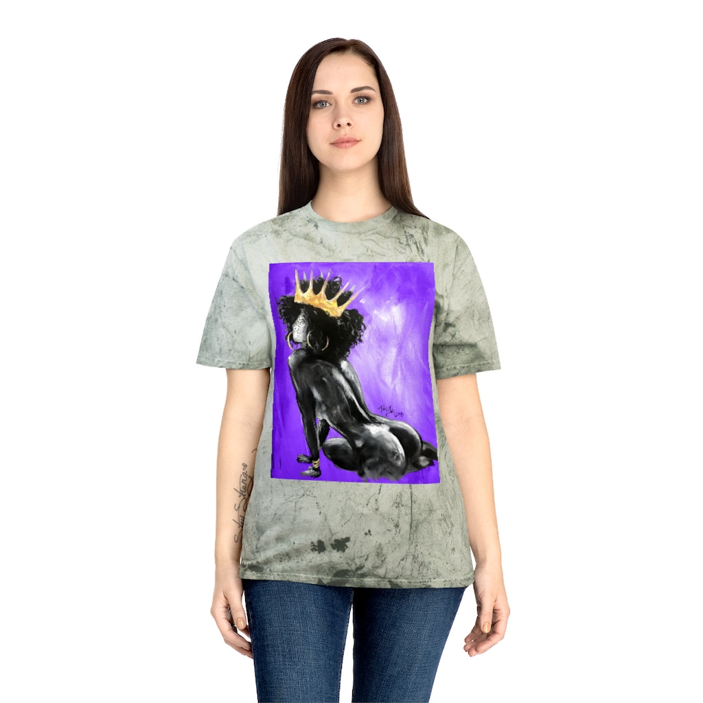 Naturally Queen VIII PURPLE Unisex Color Blast T-Shirt