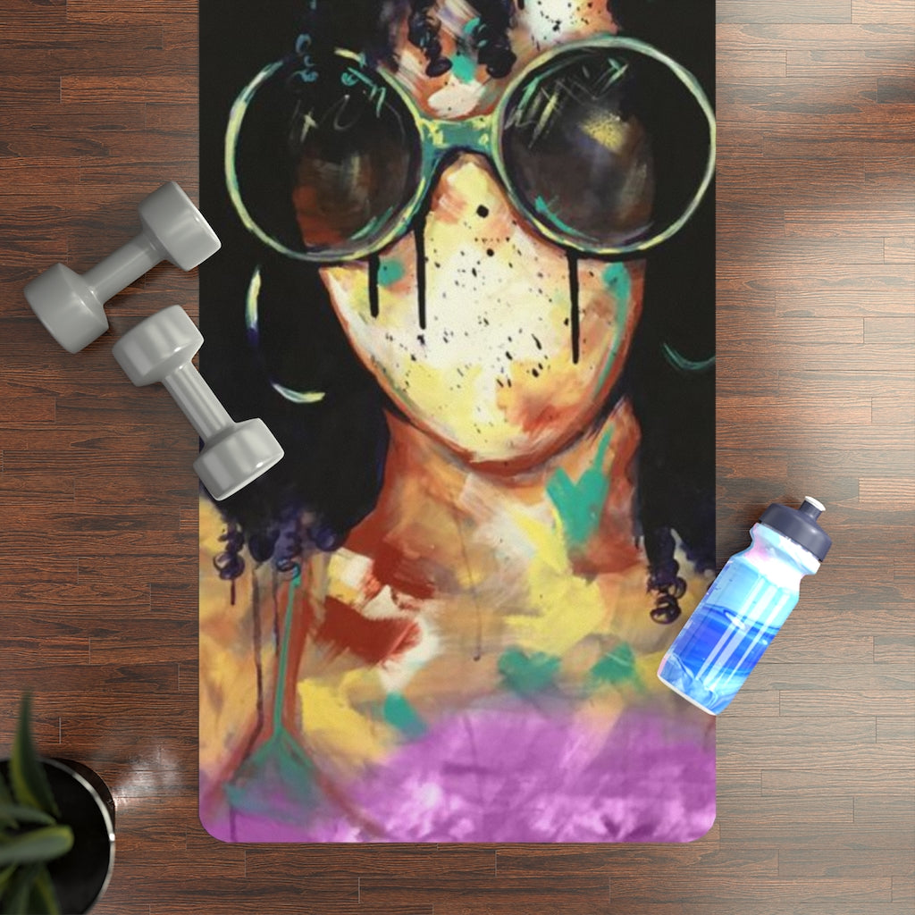 Naturally XVI PINK Rubber Yoga Mat