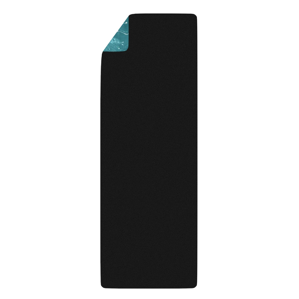 Naturally Falcons III TEAL Rubber Yoga Mat