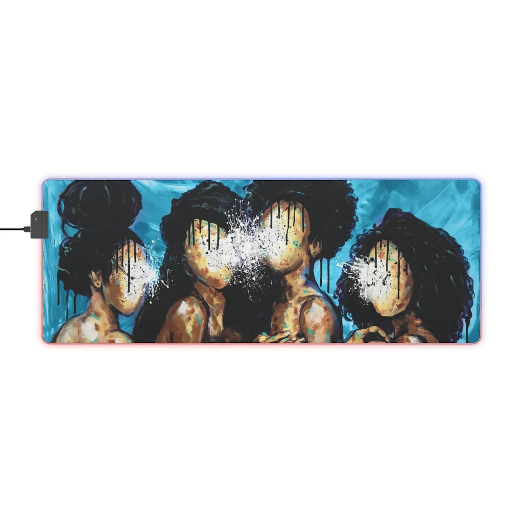 Naturally XLIV BLUE LED Gaming Mouse Pad