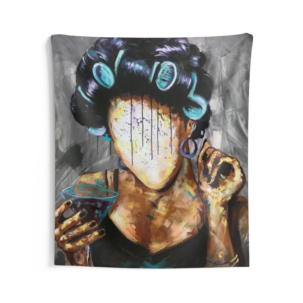 Undressed X Indoor Wall Tapestries