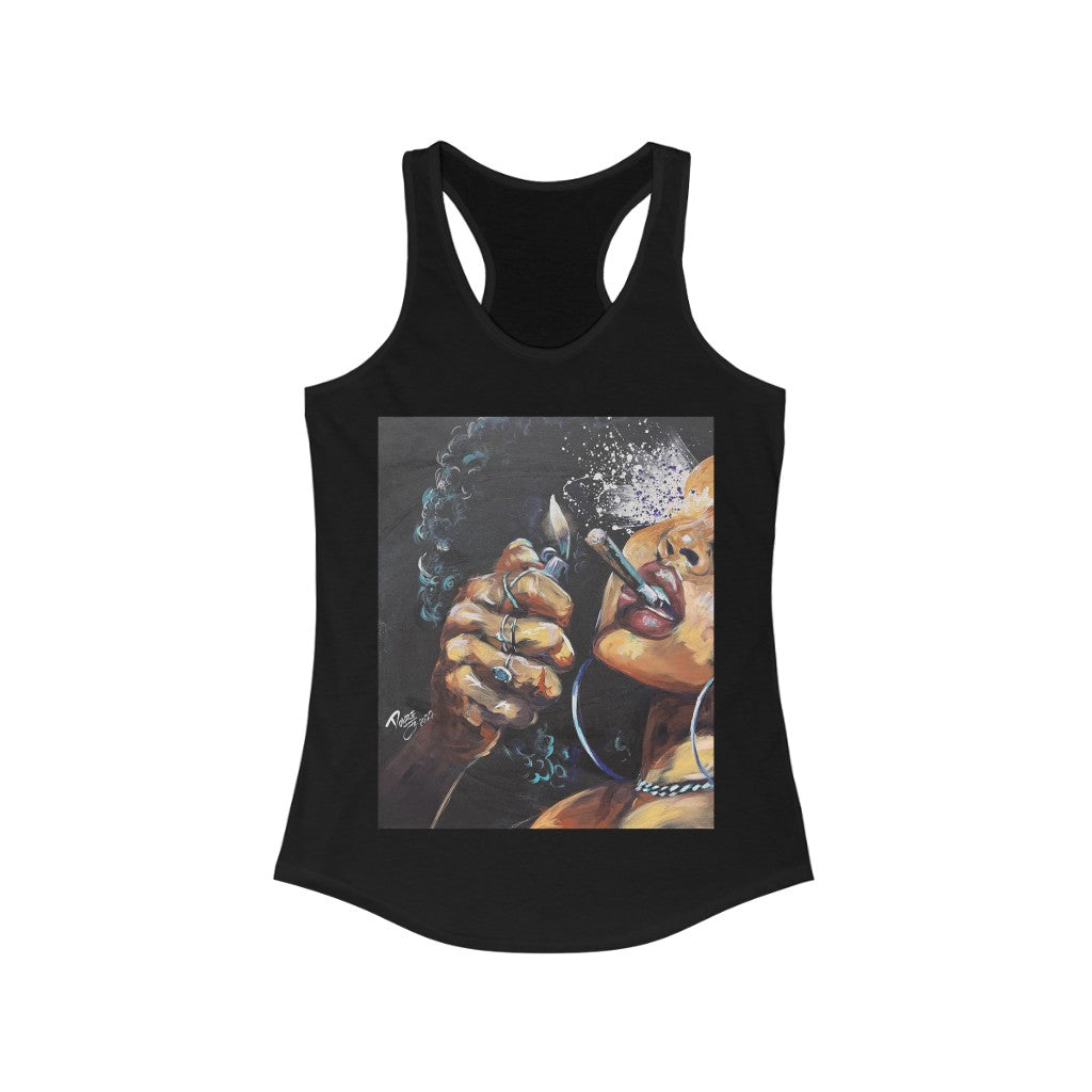 Naturally Dope III Women's Ideal Racerback Tank