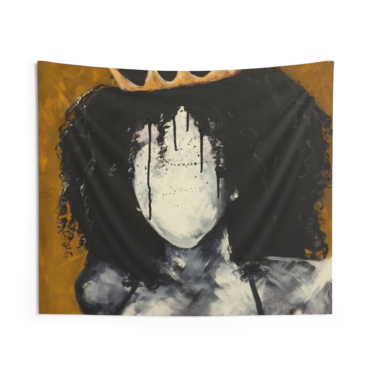 Naturally Queen GOLD Indoor Wall Tapestries