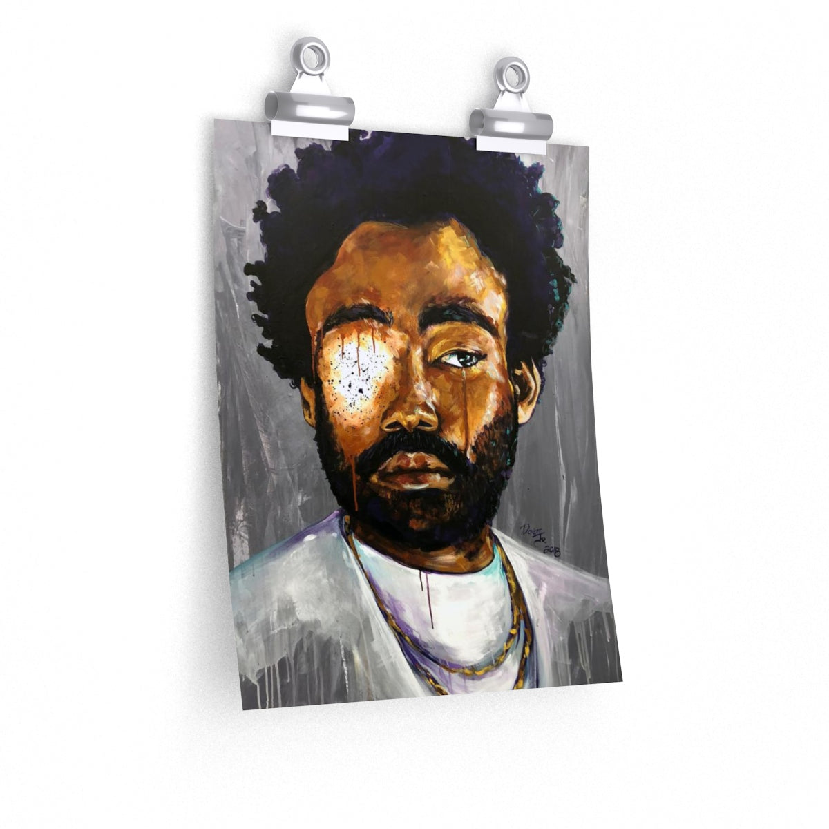 Naturally Gambino Premium Matte vertical posters