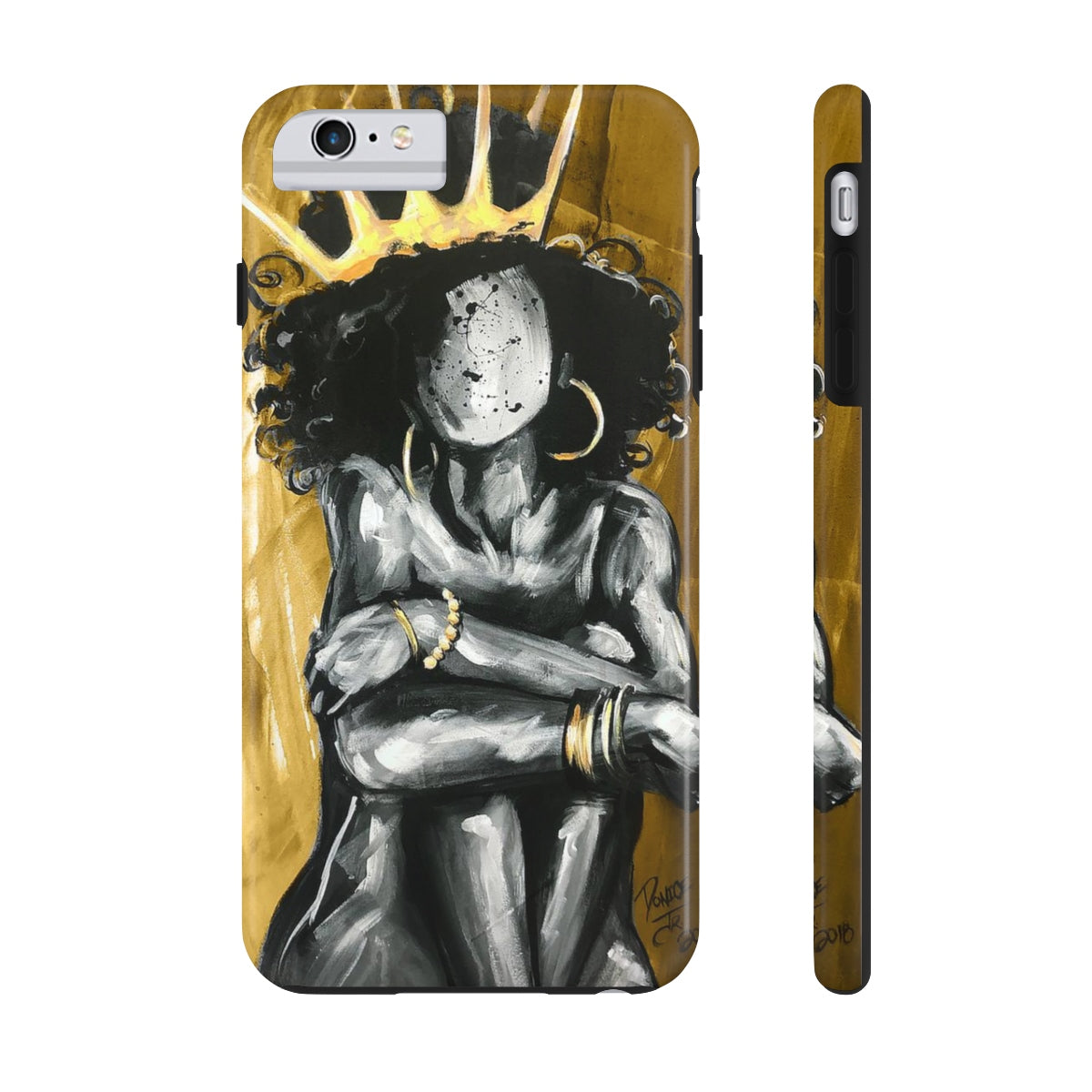 Naturally Queen IX GOLD Case Mate Tough Phone Cases