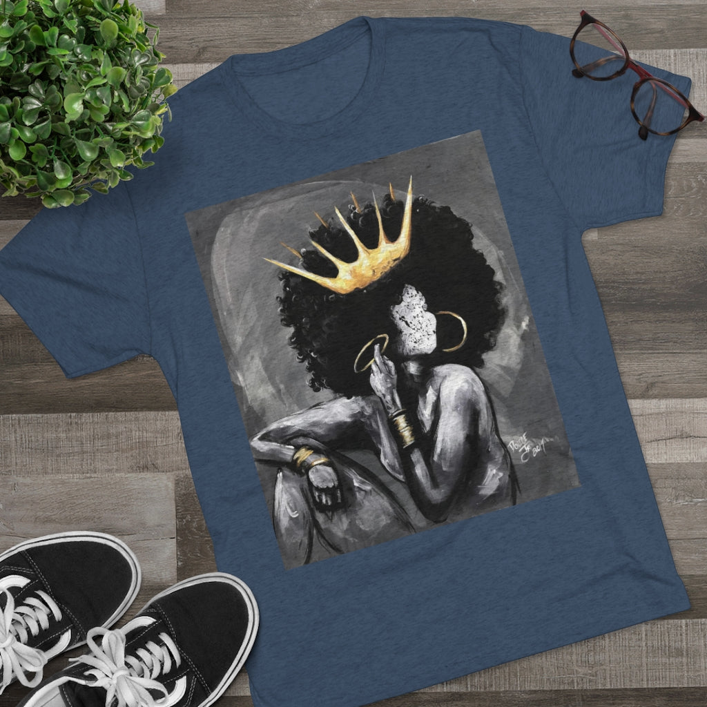 Naturally Queen VI Unisex Tri-Blend Crew Tee