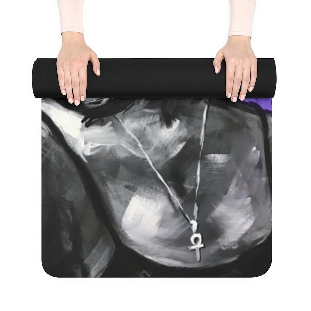 Naturally Queen II PURPLE Rubber Yoga Mat