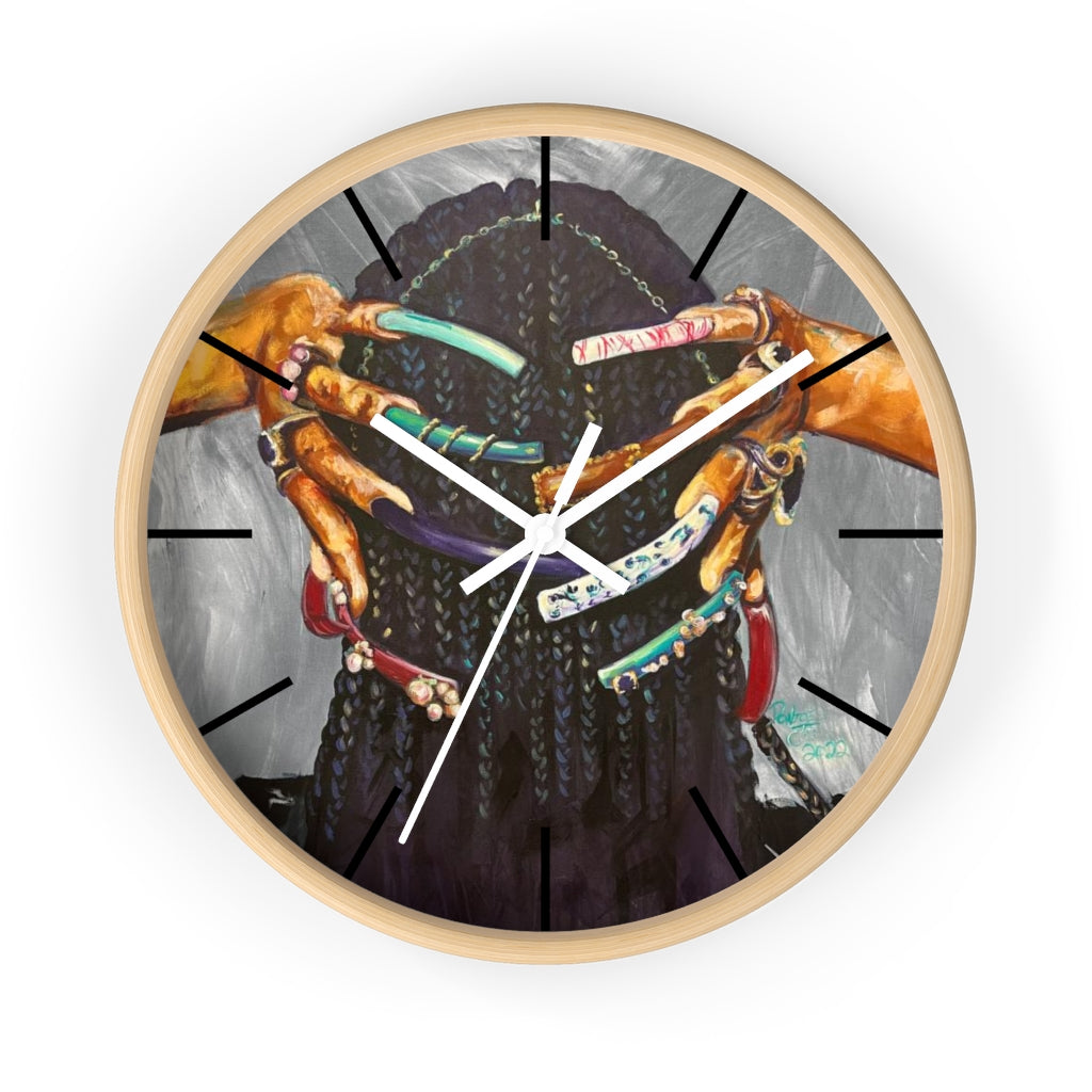 Naturally The Culture I Wall clock