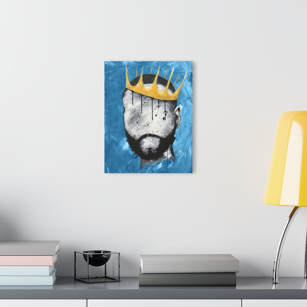 Naturally King Blue Acrylic Prints (French Cleat Hanging)
