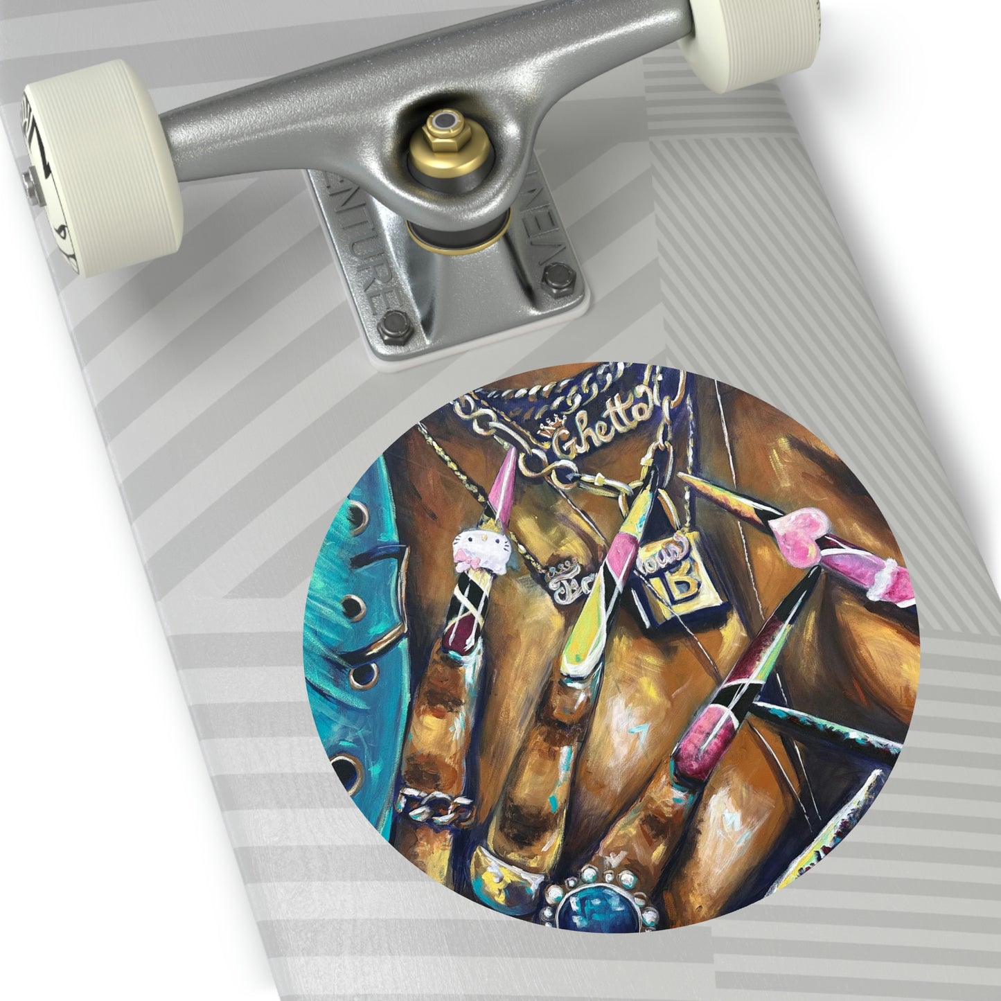 Naturally the Culture VIII Round Vinyl Stickers