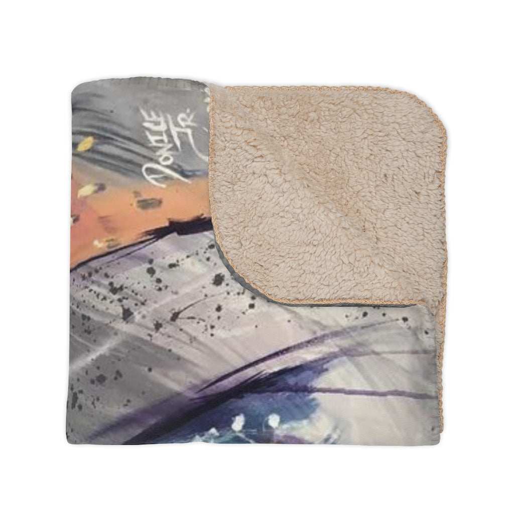 Naturally Juwie Tan Sherpa Blanket